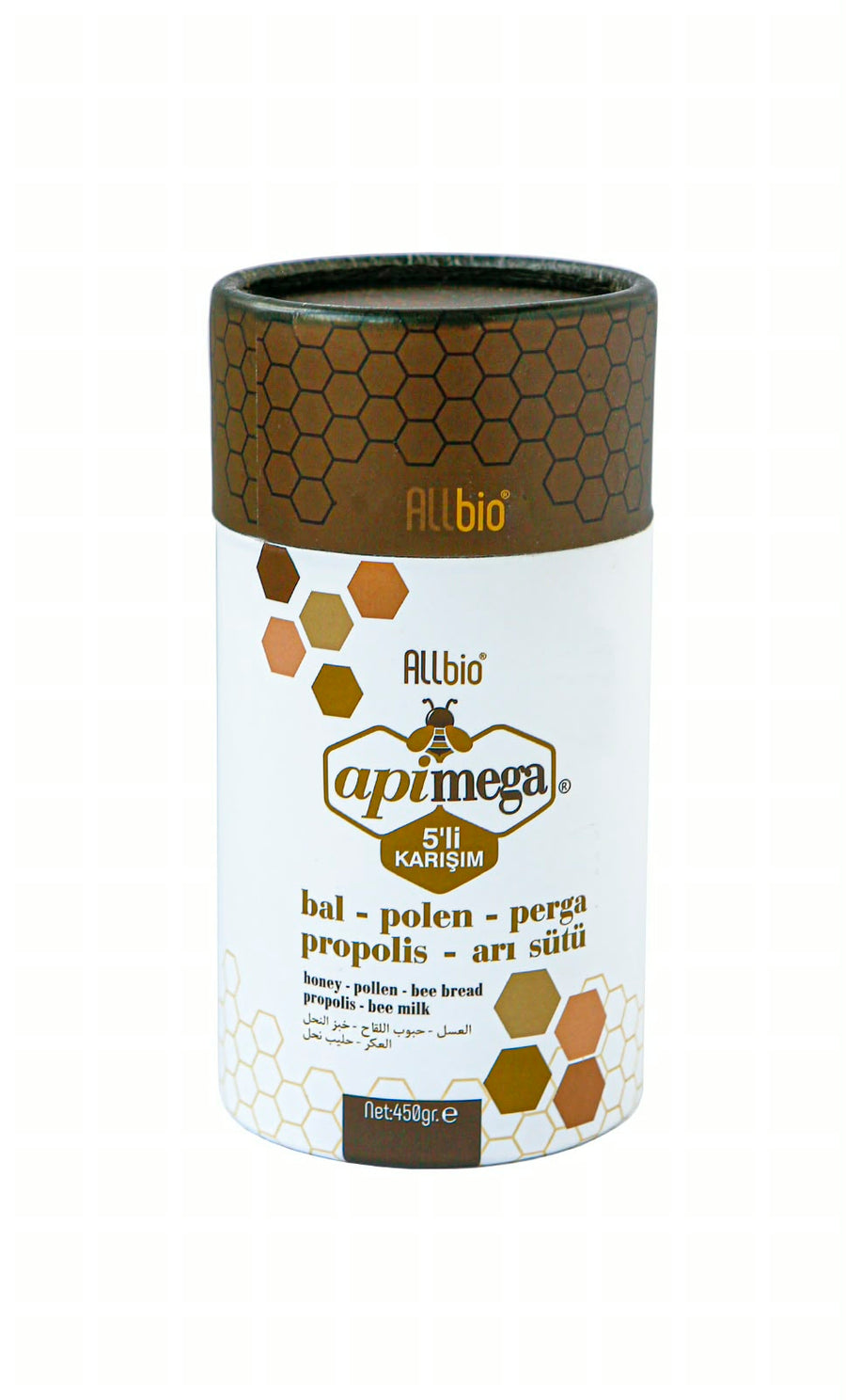 Allbio APIMEGA 5’li Karışım 450 g