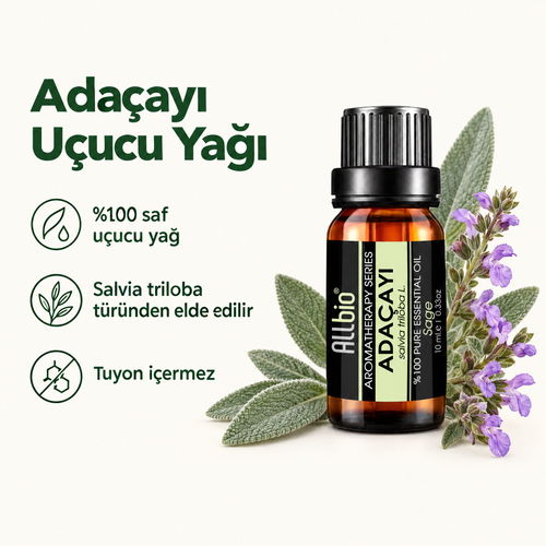 Adaçayı Uçucu Yağ 10 ml - Özellikler