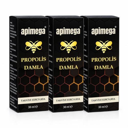 3lü Sıvı Propolis Damla 90 ml