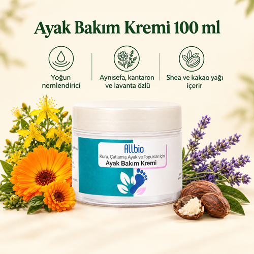 Ayak Bakım Kremi 100 ml - Özellikler