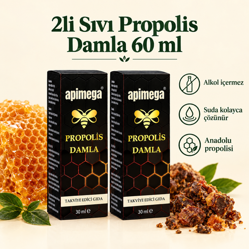 2li Sıvı Propolis Damla 60 ml - Özellikler
