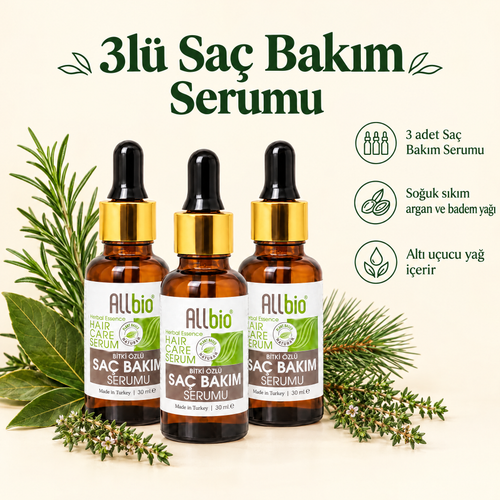 3lü Saç Bakım Serumu - Özellikler