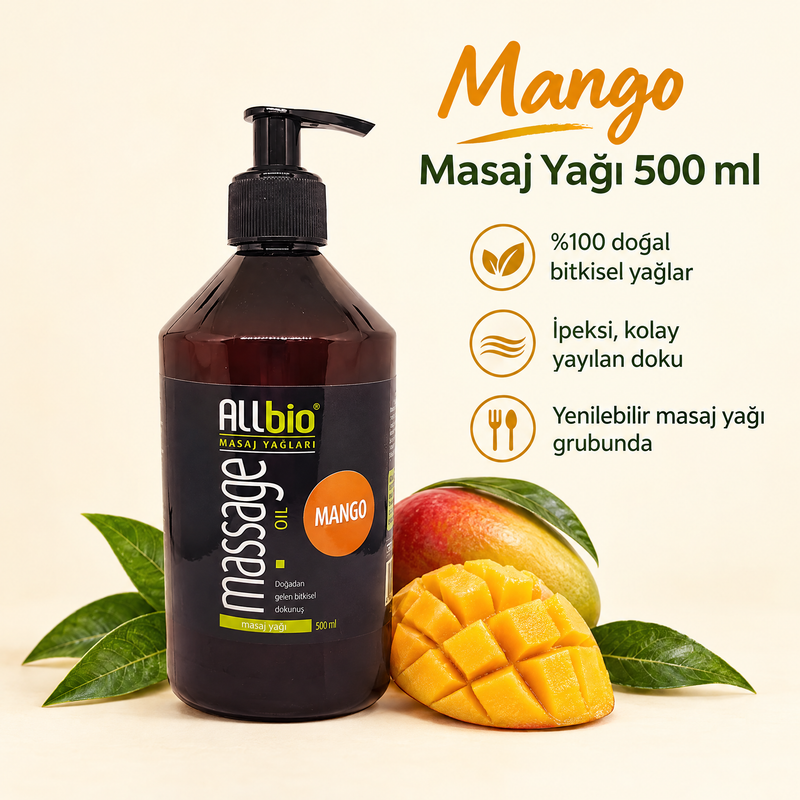Masaj Yağı - Mango 500 ml - Özellikler
