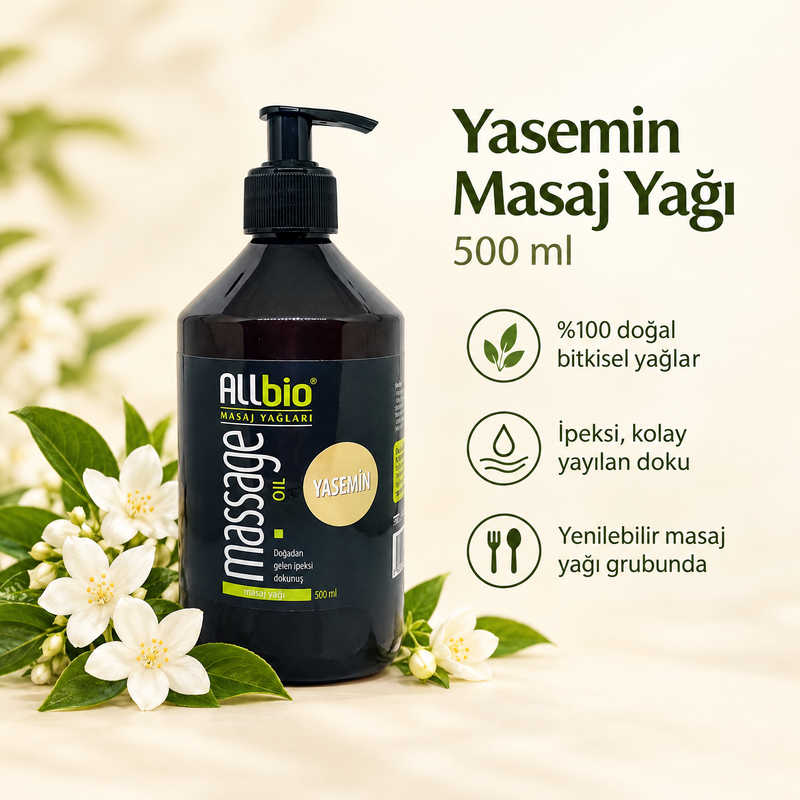 Masaj Yağı - Yasemin 500 ml - Özellikler